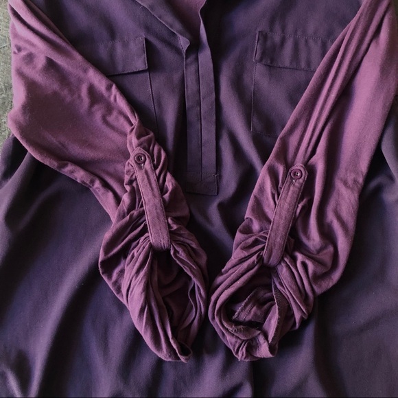 Under Skies Contrast Blouse - Picture 3 of 6